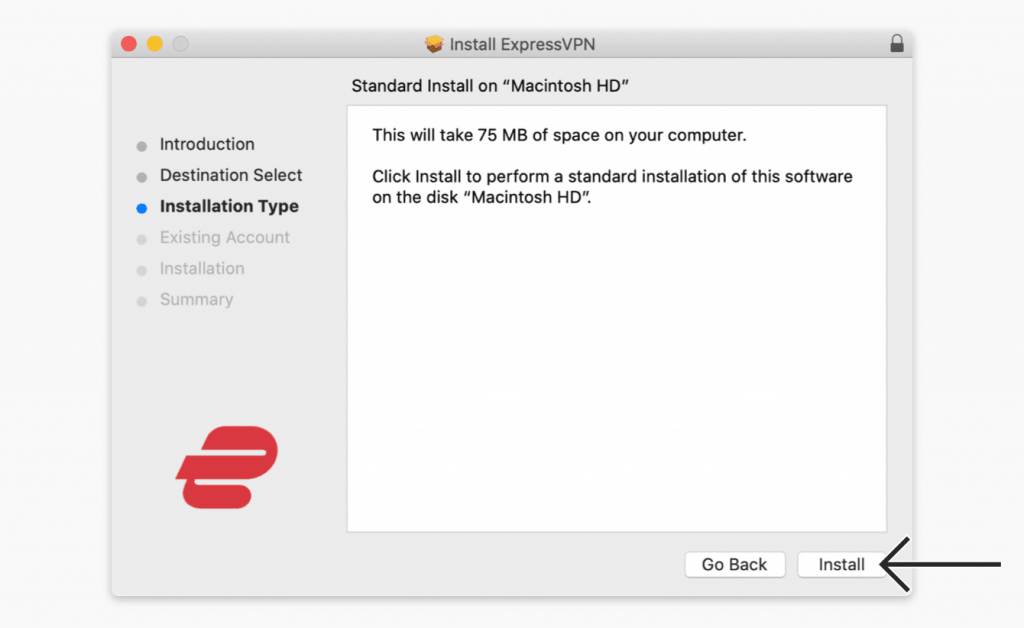如何在常用设备上安装ExpressVPN教程插图15 最新版本的ExpressVPN适用于macOS 10.11以上的Mac系统