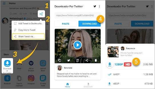 Twitter 视频下载 App