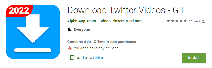 Download Twitter Videos 
