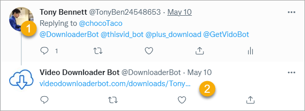 Twitter 视频下载机器人