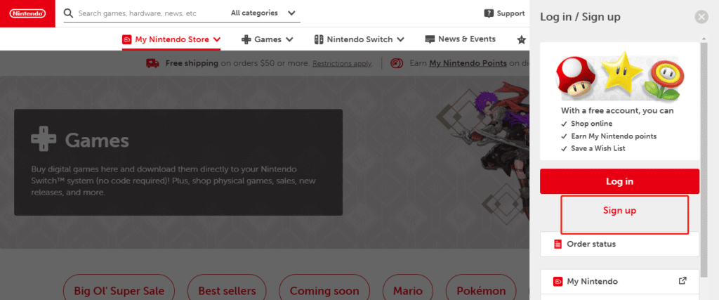 任天堂(Nintendo) Switch账号注册教程-Switch账号如何改区？