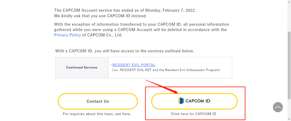 卡普空CAPCOM官网账号注册教程