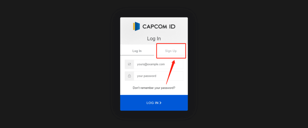 卡普空CAPCOM官网账号注册教程
