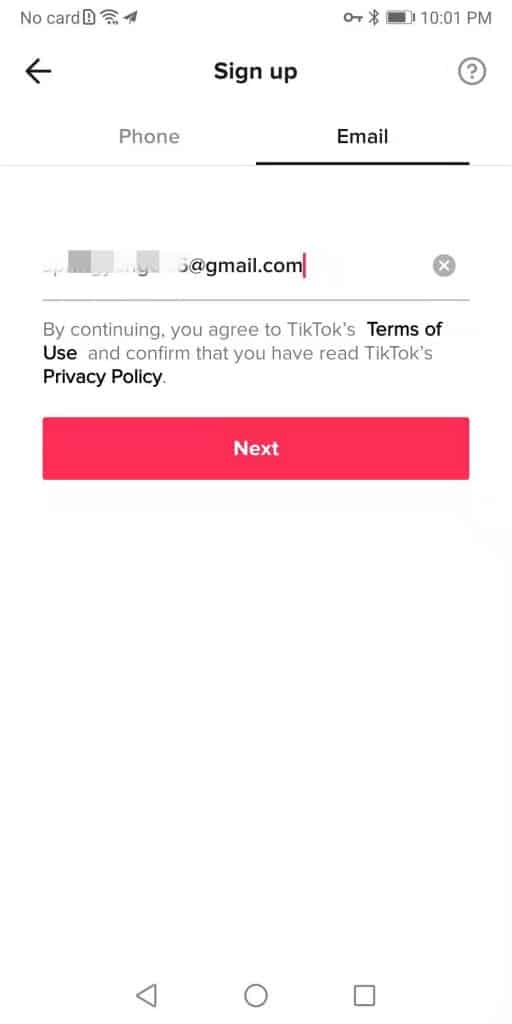 Tiktok安卓系统最新注册安装方法