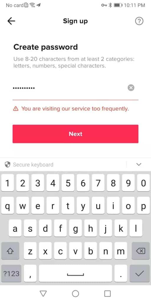 Tiktok安卓系统最新注册安装方法