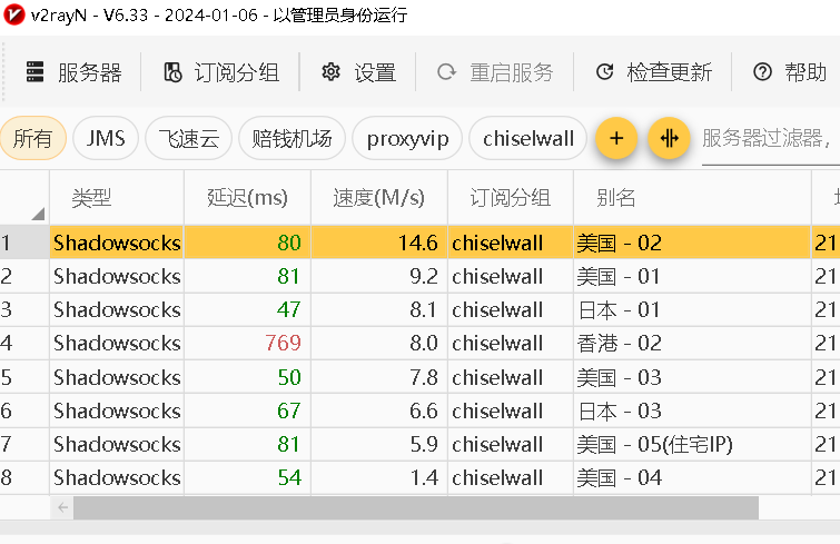 Windows下多个机场代理合一管理设置教程